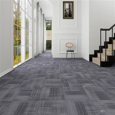 -Dalle de moquette en PP résistante à l'usure